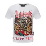 manches courtes t-shirt philipp plein prix bas indigenous skull egypt